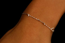 Load image into Gallery viewer, Tiny Two Gold Name Bracelet - Personalized Family Jewelry, Custom Dainty Layering Gift for Mom