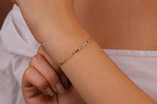 Load image into Gallery viewer, Radiant Luxe Colorful Tennis Bracelet - Dazzling Gemstones &amp; Sparkling Design
