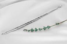 Load image into Gallery viewer, Personalized Morse Code Bracelet - Two Strands of Hidden Messages in 925 Sterling Silver