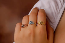 Load image into Gallery viewer, Turtle Love Sterling Silver Ring - Dazzling Design for Ocean Enthusiasts