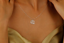 Load image into Gallery viewer, Shimmering Gold Monogram Necklace | Custom Initial Jewelry | Thoughtful Personalized Gift