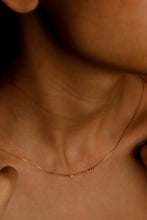 Load image into Gallery viewer, Dainty Name Necklace - Custom 18K Gold Filled Layering Jewelry for Moms - Minimalist Personalized Gift