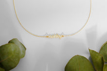 Load image into Gallery viewer, Gold Name Necklace | Personalized Tiny Name Jewelry | Elegant Custom Nameplate | Silver &amp; Gold Options Available