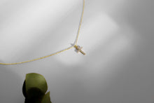 Load image into Gallery viewer, Shimmering Cross Necklace | Dainty Design for Everyday Inspiration