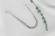 Load image into Gallery viewer, Personalized Morse Code Bracelet - Two Strands of Hidden Messages in 925 Sterling Silver