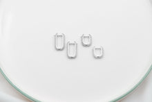 Load image into Gallery viewer, Sparkling Silver Diamond Huggie Earrings | Dainty CZ Cartilage Hoops for Your Earring Stack | Perfect Gift Idea