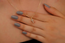 Load image into Gallery viewer, Shimmering Cross Necklace | Dainty Design for Everyday Inspiration
