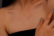 Load image into Gallery viewer, Shimmering Cross Necklace | Dainty Design for Everyday Inspiration