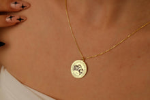Load image into Gallery viewer, Custom Graduation Logo Necklace - Celebrate Your Achievement with a Personalized Touch