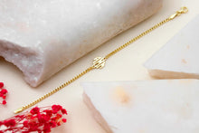 Load image into Gallery viewer, Block Monogram Bracelet by SilverGoldandRose - Personalize Your Style with a Unique Touch