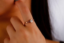 Load image into Gallery viewer, Intertwined Initial Ring | Custom Monogram Pinky Ring | Personalized Handmade Jewelry for Unique Gifts