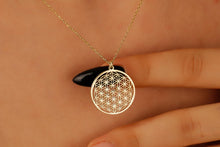 Load image into Gallery viewer, Life Harmony Flower of Life Pendant Necklace - Radiate Positive Energy and Connection