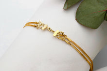 Load image into Gallery viewer, Intertwined Angel Number Necklace - Inspiring Design with Curb Chain