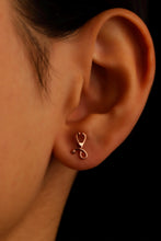 Load image into Gallery viewer, Stethoscope Stud Earrings | Dainty Medical Jewelry | Perfect Gift for Nurses &amp; Paramedics