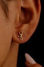Load image into Gallery viewer, Stethoscope Stud Earrings | Dainty Medical Jewelry | Perfect Gift for Nurses &amp; Paramedics