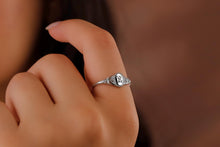 Load image into Gallery viewer, Pinky Initial Signet Ring | Personalized Charm for Your Unique Style