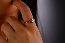 Load image into Gallery viewer, Gothic Initial Signet Ring • Customizable Dainty Pinky Jewelry