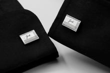 Load image into Gallery viewer, Your Actual Handwriting Engraved Cufflinks in 925 Sterling Silver