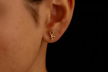 Load image into Gallery viewer, Stethoscope Stud Earrings | Dainty Medical Jewelry | Perfect Gift for Nurses &amp; Paramedics