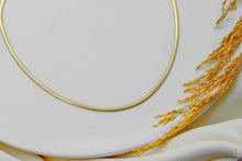 Load image into Gallery viewer, Shimmering Dainty Snake Chain Necklace - Elegant Italian Design in Silver, Gold &amp; Rose Gold