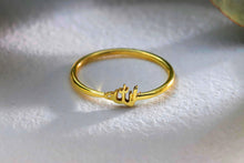 Load image into Gallery viewer, Delicate Gold Arabic Name Ring | Personalized Islamic Jewelry | Dainty Gifts for Her | Unique Birthday Keepsake