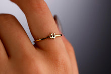 Load image into Gallery viewer, Delicate Gold Arabic Name Ring | Personalized Islamic Jewelry | Dainty Gifts for Her | Unique Birthday Keepsake