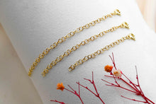 Load image into Gallery viewer, Adjustable Chain Extender for Necklaces &amp; Bracelets - 925 Sterling Silver