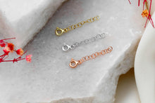 Load image into Gallery viewer, Adjustable Chain Extender for Necklaces &amp; Bracelets - 925 Sterling Silver