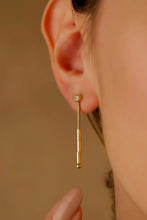 Load image into Gallery viewer, Morse Code Dangle Earrings - Meaningful Gifts