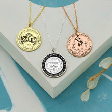 Load image into Gallery viewer, Custom Graduation Logo Necklace - Celebrate Your Achievement with a Personalized Touch