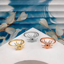 Load image into Gallery viewer, Mystic Aura Spider Ring in 925 Sterling Silver