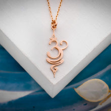Load image into Gallery viewer, Elysian Jewelry Sterling Silver Yoga Breathe Necklace | Inspiring Minimalist Chakra Design