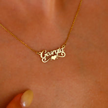 Load image into Gallery viewer, Custom Name Necklace | Personalized Sterling Silver, Gold &amp; Rose Jewelry