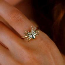 Load image into Gallery viewer, Mystic Aura Spider Ring in 925 Sterling Silver