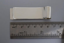 Load image into Gallery viewer, Personalized Sterling Silver Money Clip - Engraved Cash Holder
