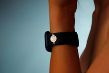 Load image into Gallery viewer, Personalized Sterling Silver College Logo Watch Band Charm - Show Your School Spirit in Style!