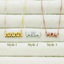 Load image into Gallery viewer, Mama Silver Pendant Necklace | 925 Sterling Silver | Heartfelt Gift for Moms