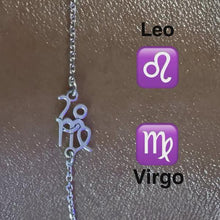 Load image into Gallery viewer, Zodiac Connection Bracelet - Sterling Silver Interlocking Design for Astrology Lovers