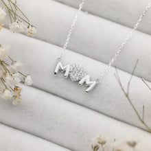 Load image into Gallery viewer, Mama Silver Pendant Necklace | 925 Sterling Silver | Heartfelt Gift for Moms