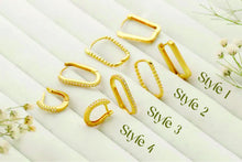 Load image into Gallery viewer, Shine Sterling Silver Huggie Hoop Set with Cubic Zirconia