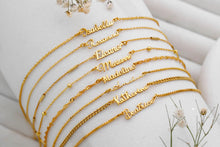 Load image into Gallery viewer, 14K Gold Name Necklace - Customizable, Elegant Pendant Jewelry