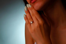 Load image into Gallery viewer, Sterling Silver College Graduation Rings: Elegant Tiny Logo Jewelry for Proud Alumni