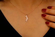 Load image into Gallery viewer, Angel Number Necklace - 925 Silver Lucky Charm Jewelry for Inspiration &amp; Positivity