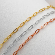 Load image into Gallery viewer, 925 Sterling Silver Link Chain Bracelet