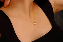 Load image into Gallery viewer, Gold Filled Star Necklace with Sterling Silver Puffy Charm - Dazzle in 3D Elegance