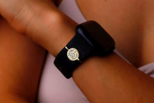 Load image into Gallery viewer, Personalized Sterling Silver College Logo Watch Band Charm - Show Your School Spirit in Style!
