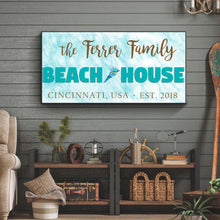 Load image into Gallery viewer, Beach House Sign II