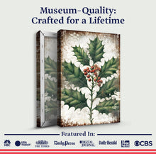 Load image into Gallery viewer, Christmas Holly Wall Art