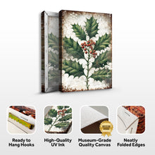 Load image into Gallery viewer, Christmas Holly Wall Art