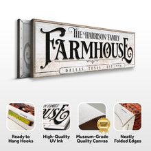 Load image into Gallery viewer, Vintage Rust Farmhouse Sign